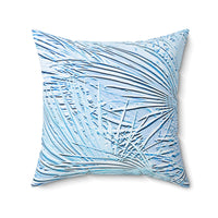 Etched Glass Design- Spun Polyester Square Pillow Home Decor 1ArtCollection