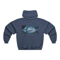 Angry Sea - Men's NUBLEND® Hooded Sweatshirt Hoodie 1ArtCollection