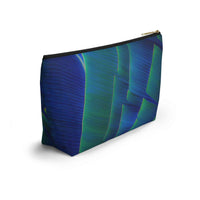 Blue Palms - Accessory Pouch w T-bottom Bags 1ArtCollection