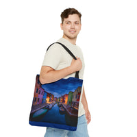 'Burano Twilight' - Tote Bag (AOP)