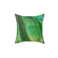 'Costa Rica palms' - Spun Polyester Square Pillow Home Decor 1ArtCollection