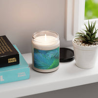 'Tiger Palm Design #1' - Scented Soy Candle, 9oz Home Decor 1ArtCollection