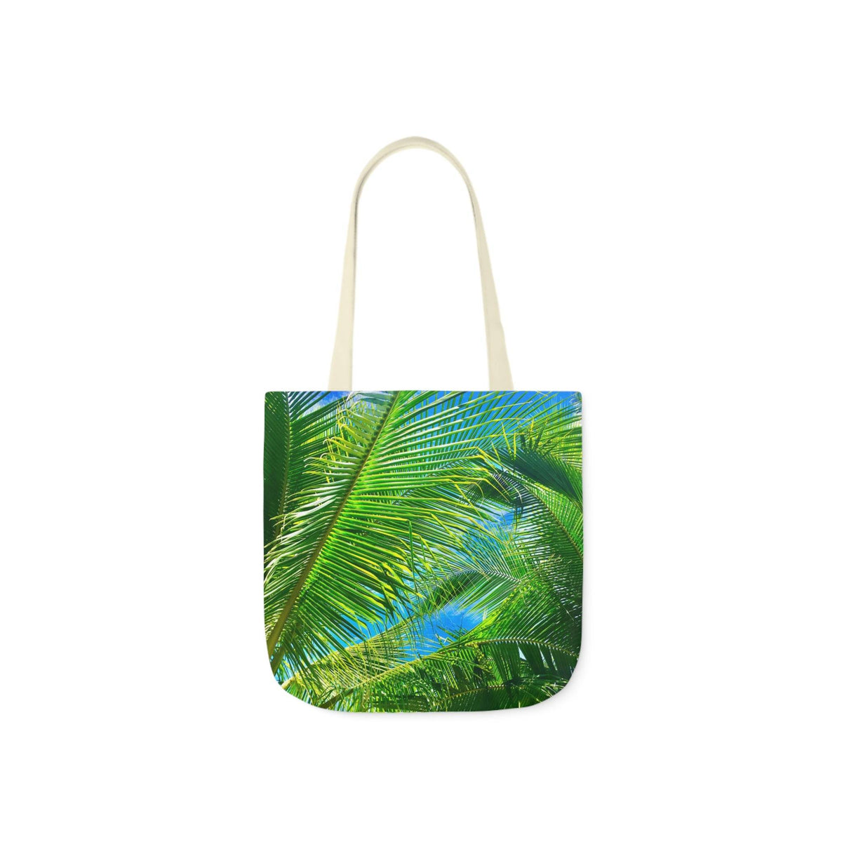 Tropical Breeze - Polyester Canvas Tote Bag (AOP) Accessories 1ArtCollection