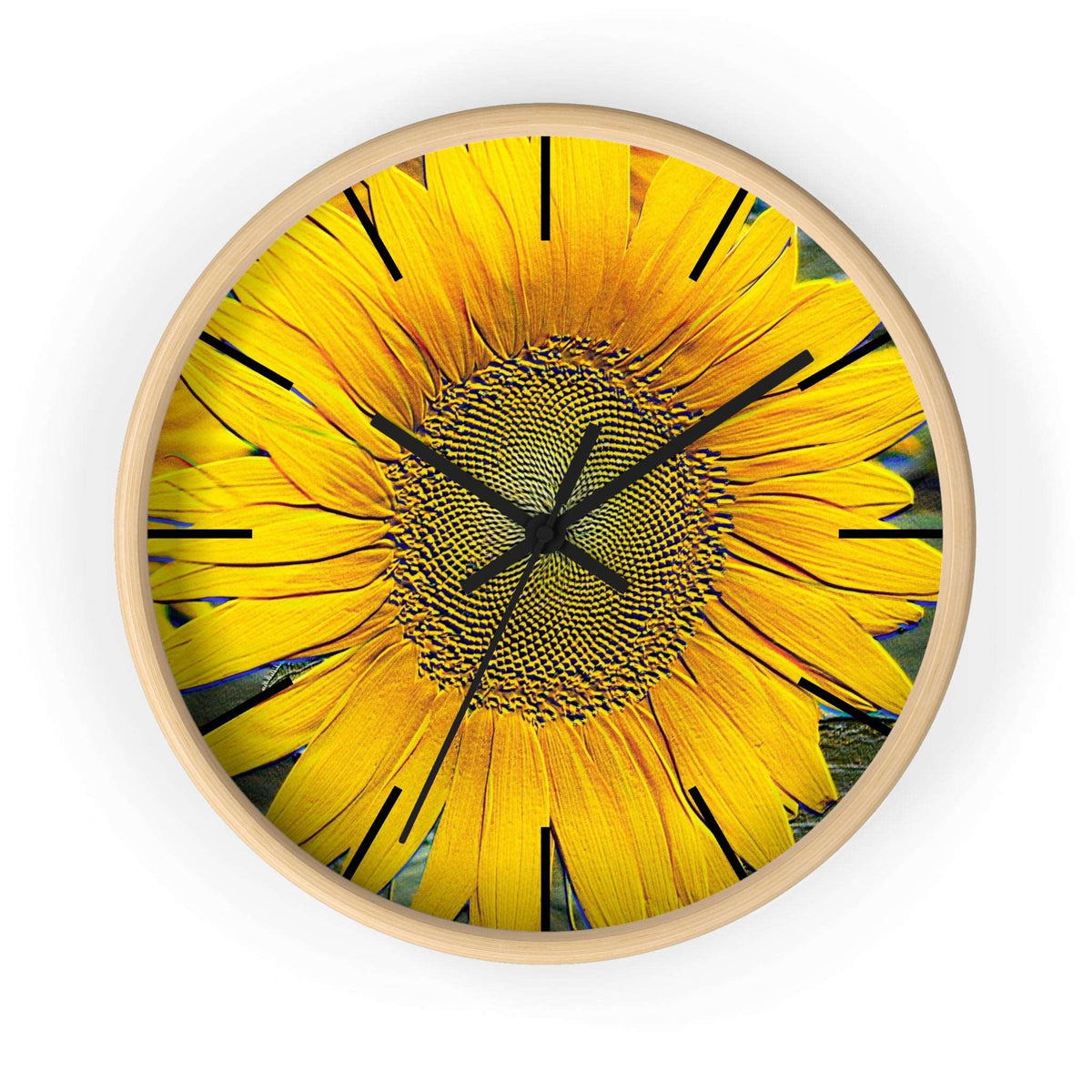 'Sunflower' Wall Clock Home Decor 1ArtCollection