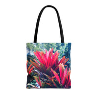 Haiku Ti Leaves- Tote Bag (AOP)