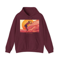 'Go with the Flow' Original design Unisex Heavy Blend™ Hooded Sweatshirt Hoodie 1ArtCollection