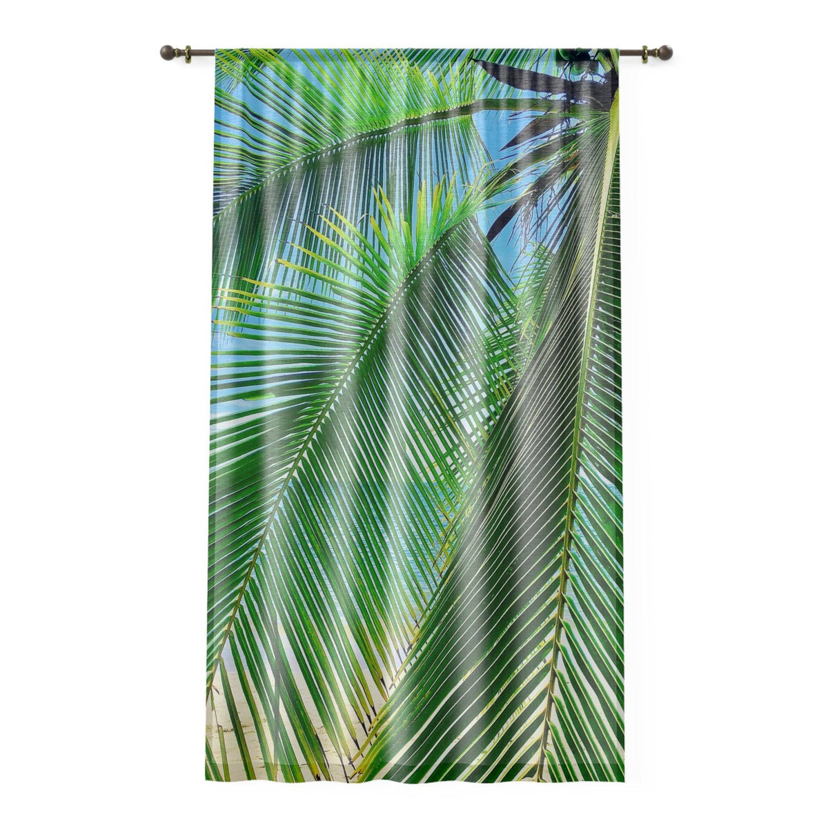 Costa Rica Palms - Window Curtain Home Decor 1ArtCollection