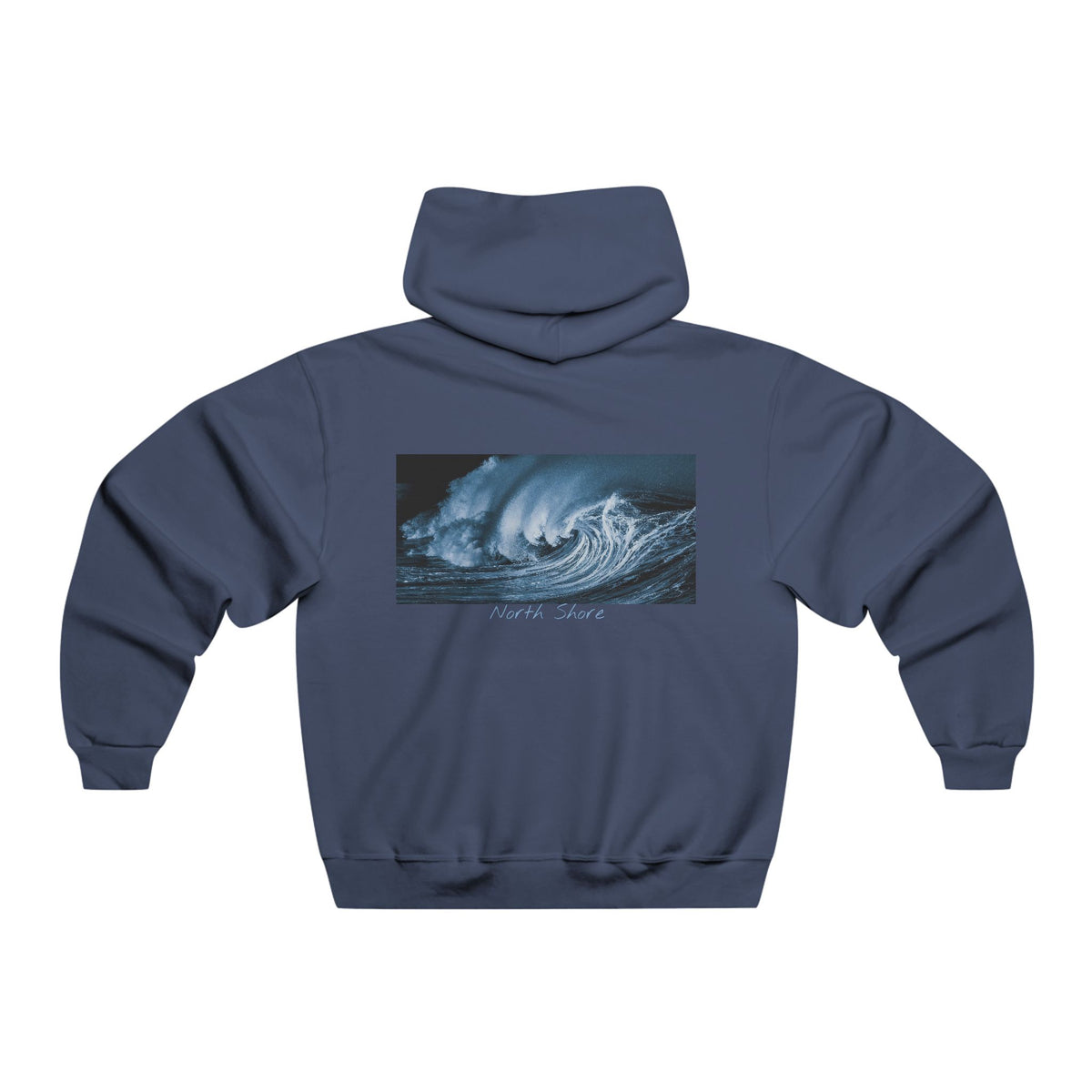 Angry Sea - Men's NUBLEND® Hooded Sweatshirt