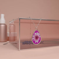 Purple Haze - Oval Necklace Accessories 1ArtCollection