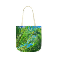 Tropical Breeze - Polyester Canvas Tote Bag (AOP) Accessories 1ArtCollection