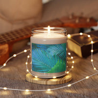 'Tiger Palm Design #1' - Scented Soy Candle, 9oz Home Decor 1ArtCollection