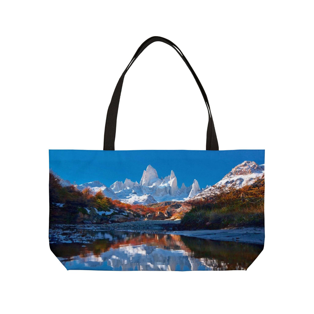 Reflections of Patagonia - Weekender Tote Bag Bags 1ArtCollection