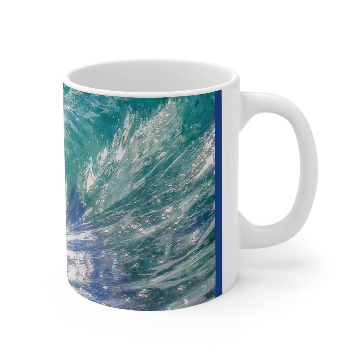 Pacific Sparkle - Original Design Ceramic Mug 11oz Mug 1ArtCollection