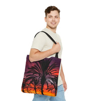 'Sunset Palms' - Tote Bag (AOP)