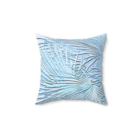 Etched Glass Design- Spun Polyester Square Pillow Home Decor 1ArtCollection