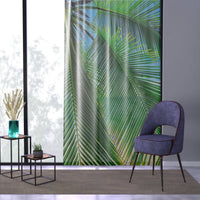 Window Curtain Costa Rica Palms available at 1ArtCollection