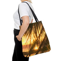 Palm Sunset -Tote Bag (AOP)