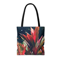 Haiku Ti Leaves- Tote Bag (AOP)