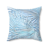 Etched Glass Design- Spun Polyester Square Pillow Home Decor 1ArtCollection