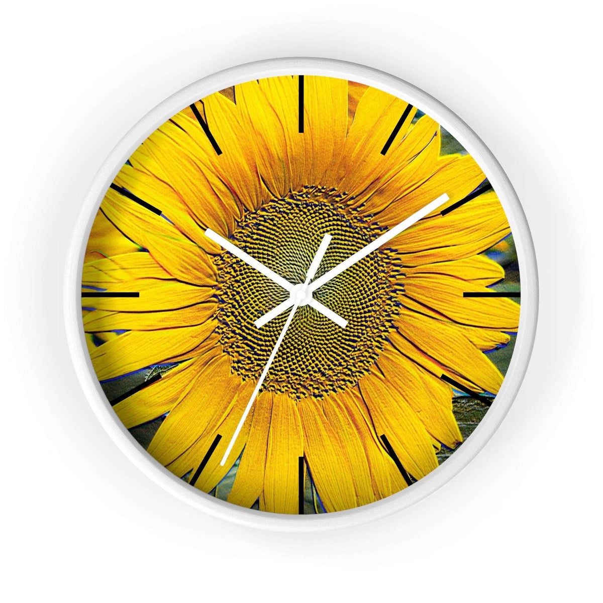 'Sunflower' Wall Clock Home Decor 1ArtCollection