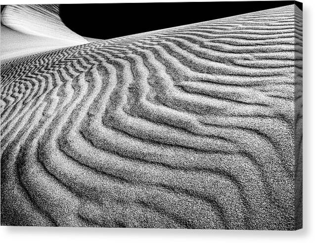 Death Valley Sand Dunes 1 - Canvas Print