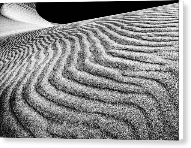 Death Valley Sand Dunes 1 - Canvas Print