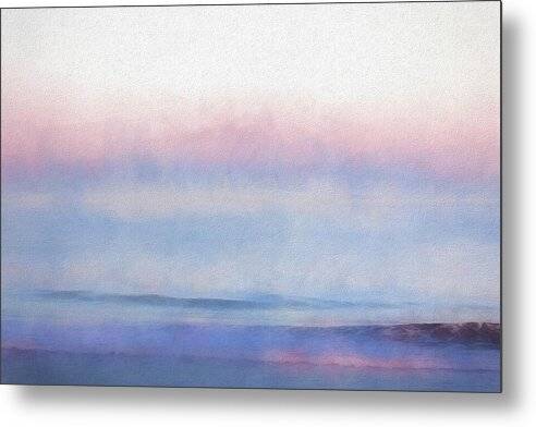 Exhale-Ocean Abstract 2 - Metal Print