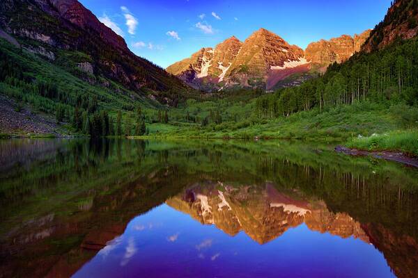 Maroon Bells Reflection 2 - Art Print