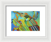 Sympathy for Cactus 2 - Framed Print