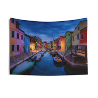 Burano Twilight - Indoor Wall Tapestries Home Decor 1ArtCollection