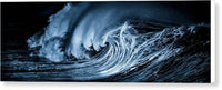 Angry Sea Panorama 3 - Canvas Print