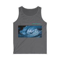 Angry Sea - Men's Softstyle Tank Top Tank Top 1ArtCollection