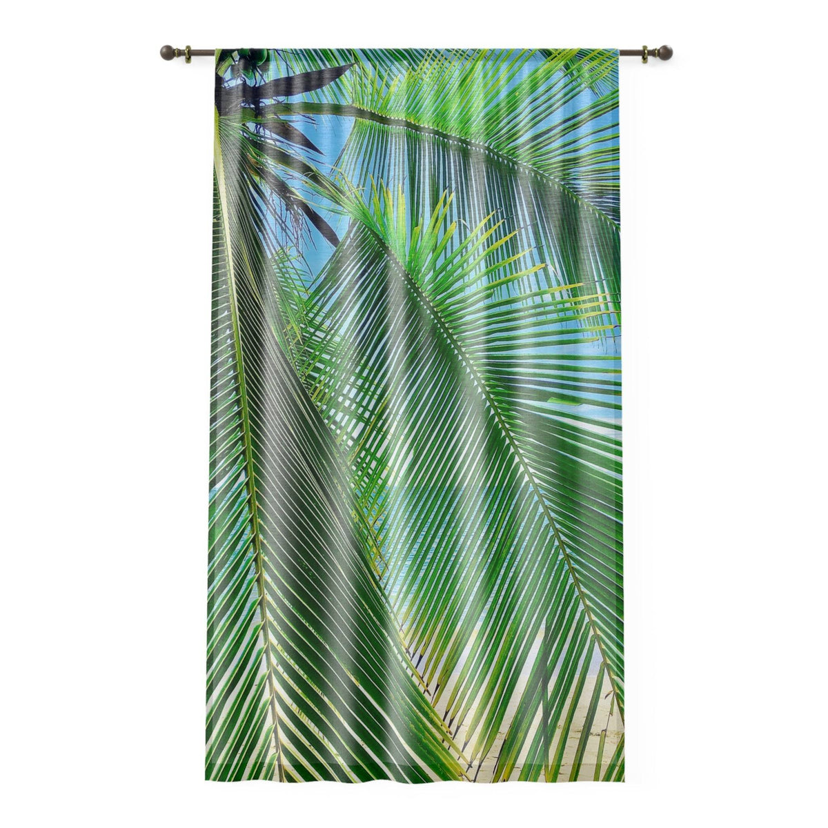 Window Curtain Costa Rica Palms available at 1ArtCollection