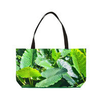 Tropical Leaves Design - Weekender Tote Bag Bags 1ArtCollection