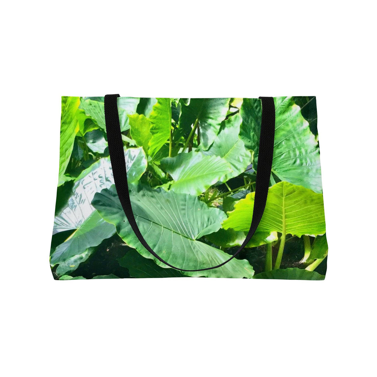 Tropical Leaves Design - Weekender Tote Bag Bags 1ArtCollection