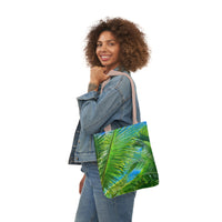 Tropical Breeze - Polyester Canvas Tote Bag (AOP)