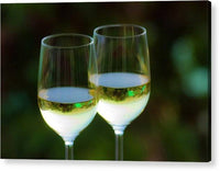 Glasses of white wine 6 - Acrylic Print Acrylic Print