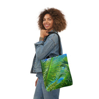 Tropical Breeze - Polyester Canvas Tote Bag (AOP)