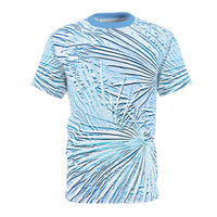 Etched Palms Design - Unisex Cut & Sew Tee (AOP)