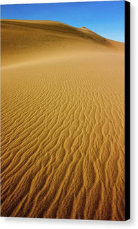 Death Valley Sand Dunes 5 - Canvas Print