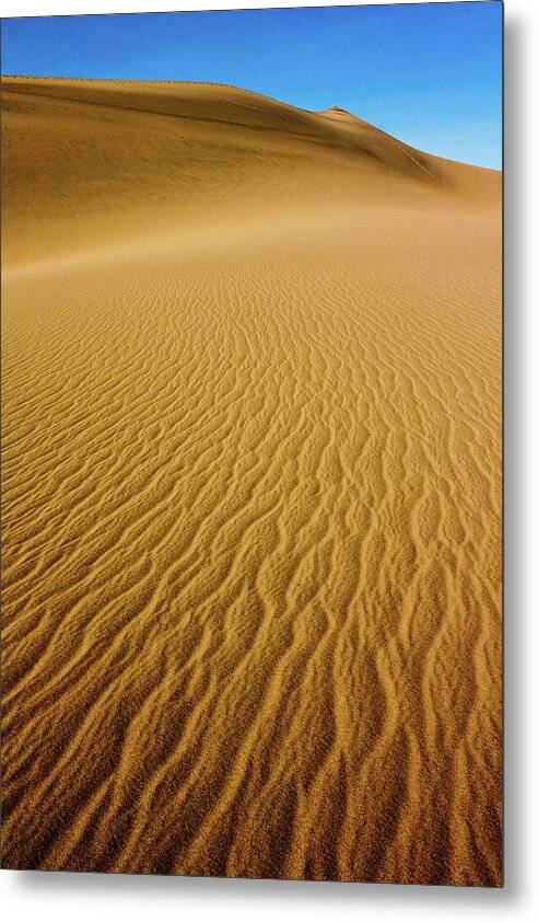 Death Valley Sand Dunes 5 - Metal Print