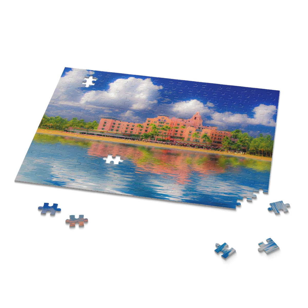 Once Upon a Time in Waikiki - Jigsaw Puzzle (120, 252, 500-Piece) Puzzle 1ArtCollection