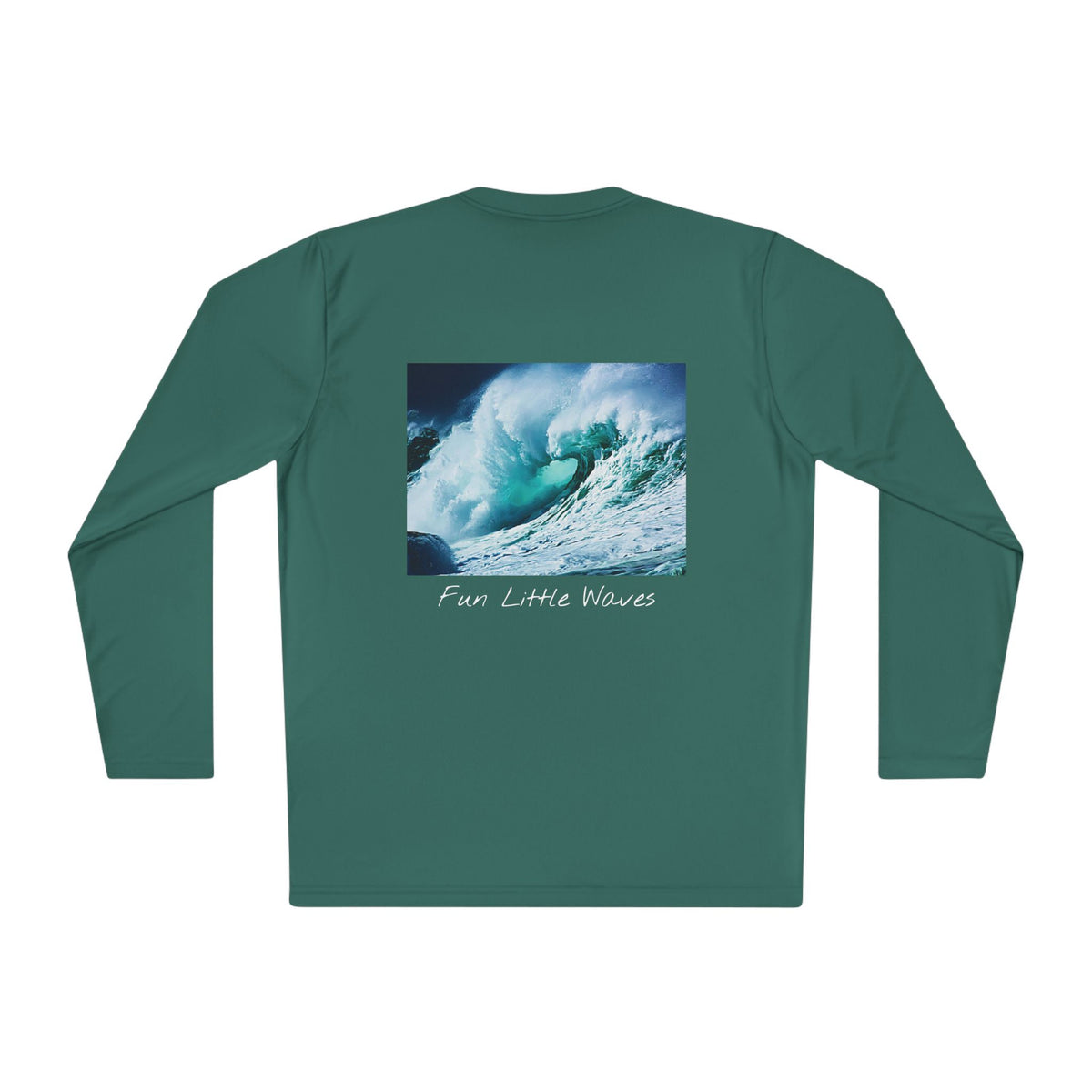 'Fun Little Waves' - Unisex Lightweight Long Sleeve Tee