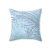 Etched Glass Design- Spun Polyester Square Pillow Home Decor 1ArtCollection