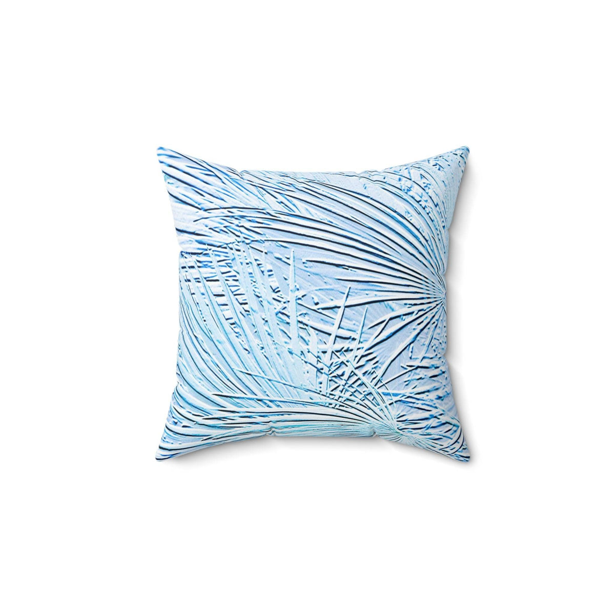 Etched Glass Design- Spun Polyester Square Pillow Home Decor 1ArtCollection