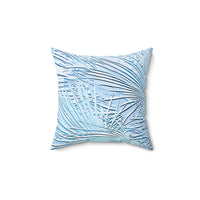 Etched Glass Design- Spun Polyester Square Pillow Home Decor 1ArtCollection