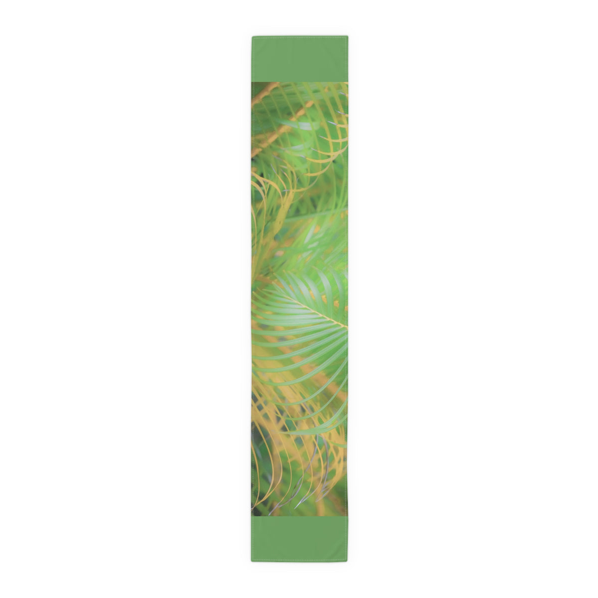 Areca Palm Design Panorama - Table Runner (Cotton, Poly)