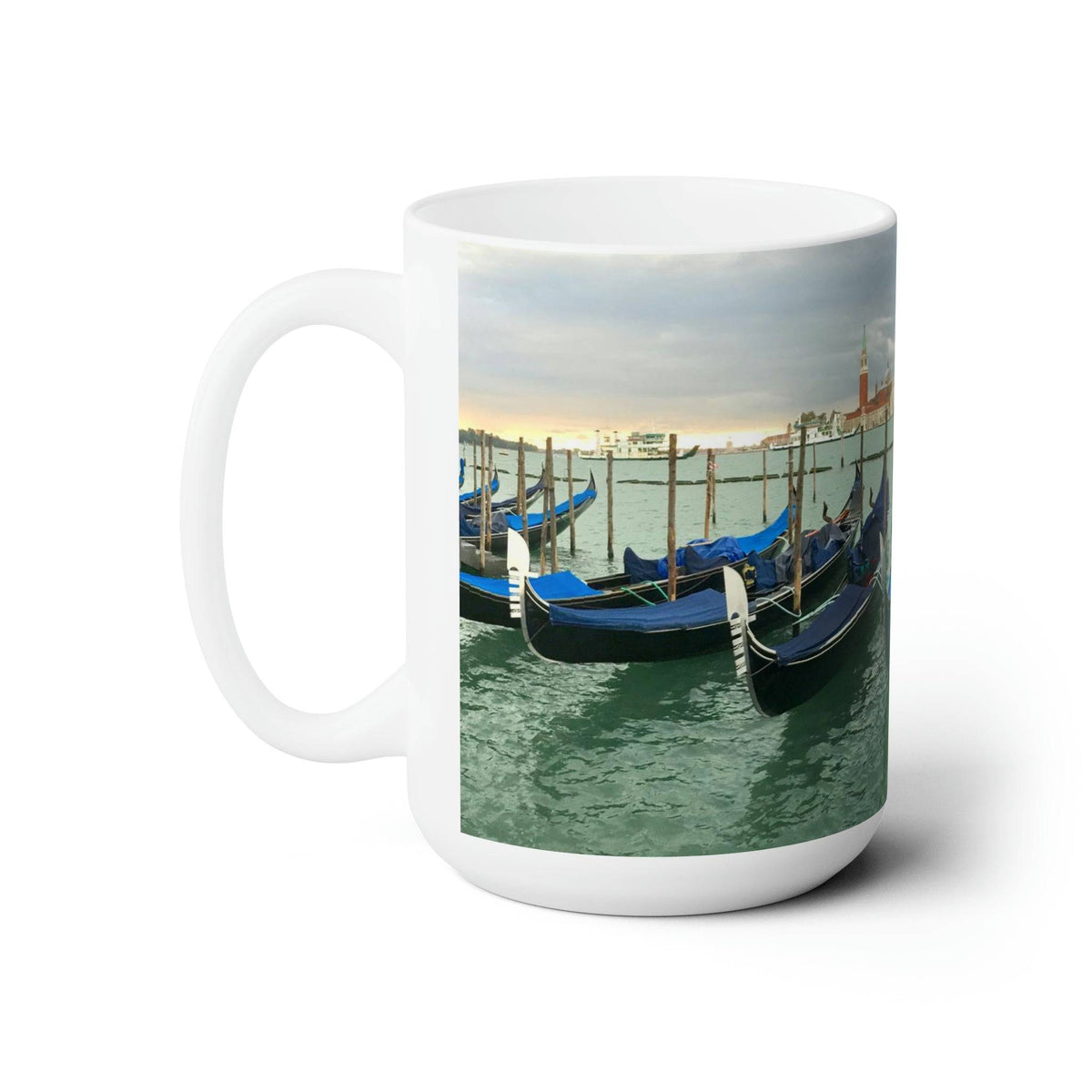 Venetian Gondolas - Ceramic Mug 15oz Mug 1ArtCollection