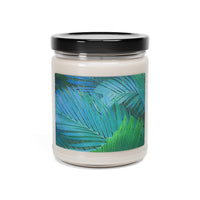 'Tiger Palm Design #1' - Scented Soy Candle, 9oz Home Decor 1ArtCollection