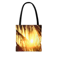 Palm Sunset -Tote Bag (AOP)